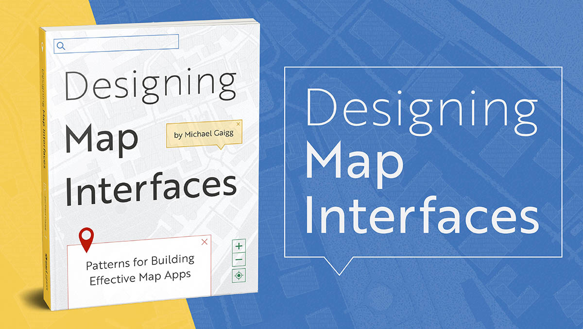 Designing Map Interfaces book cover