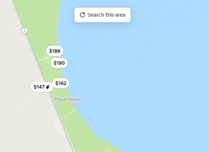Search this area – Map UI Patterns